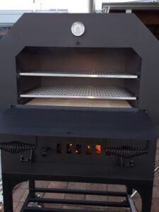JAGRD WoodFired Black Beauty Two Stainless Shelves 2 Custom e1505237410259 1 | JAGRD