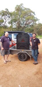 JAGRD Custom Stretch Trailer Mounted Wilou BBQ 3 | JAGRD